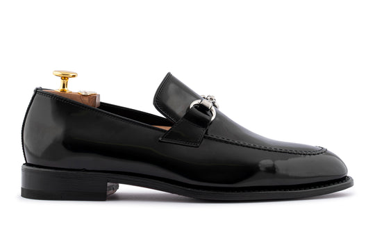 Mocassin en cuir brossé