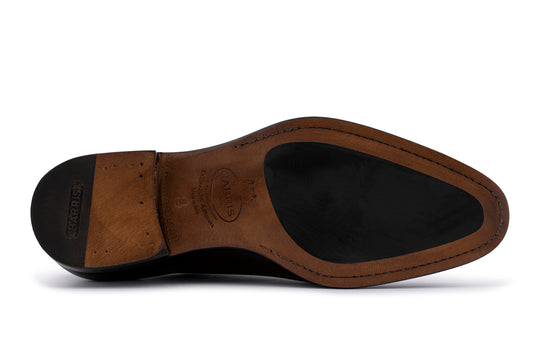 Detalles de cuero francés y brouge