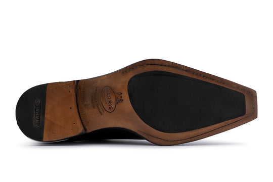 Francés de cuero cepillado francés