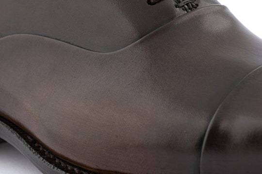 Chaussures à lacets en cuir peint à la main Testa di Moro