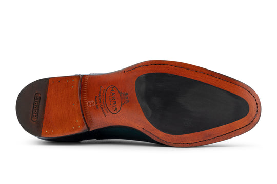 Cuero sombreado francés francés con detalles brogue