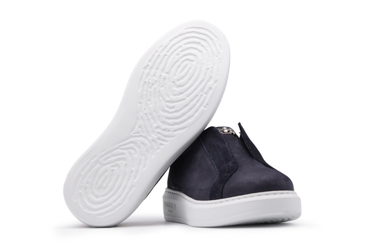Leder -Turnschuhe