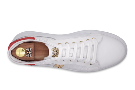 Soft leather sneakers