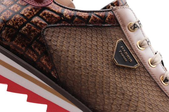 Python -Turnschuhe und Krokodileffekte