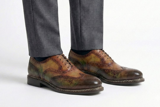 Oxford peint à la main avec un savoir-faire norvégien