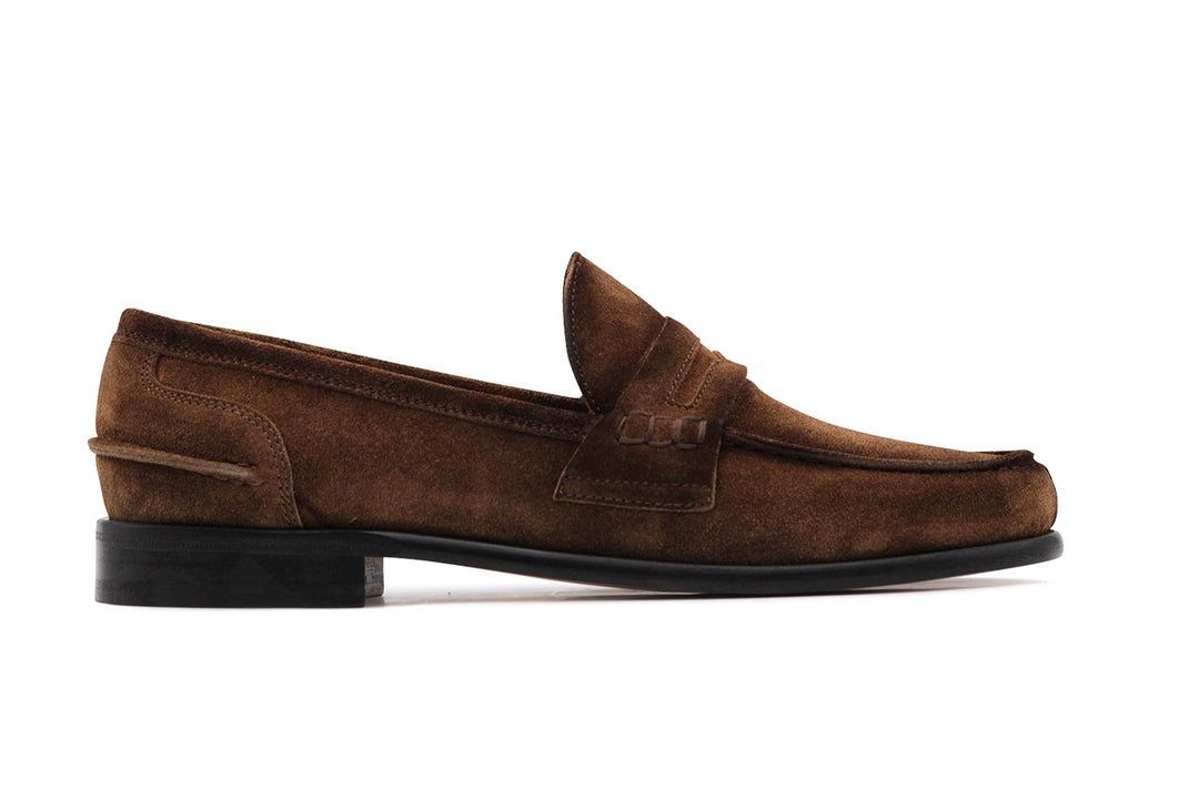 Suede loafer