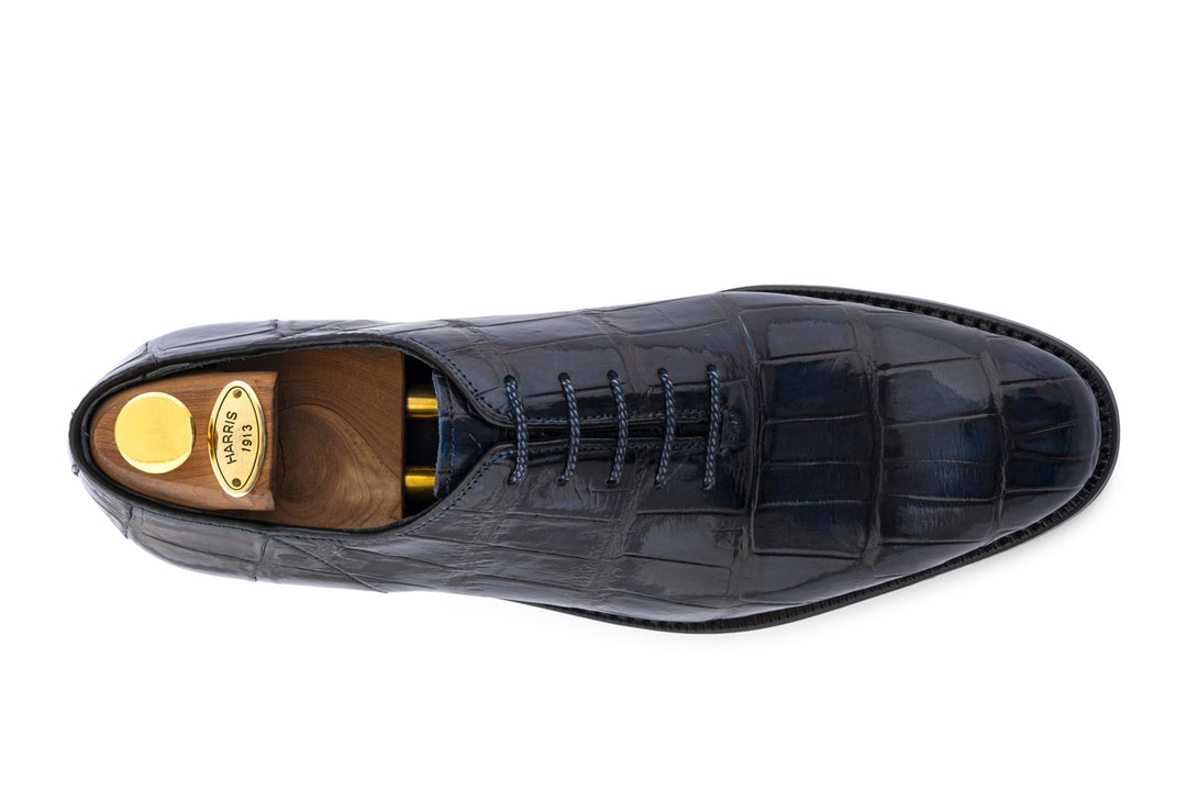 Chaussures à lacets en cuir fin