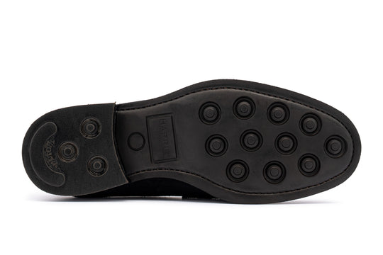 Mocassin Terni en daim – Bleu