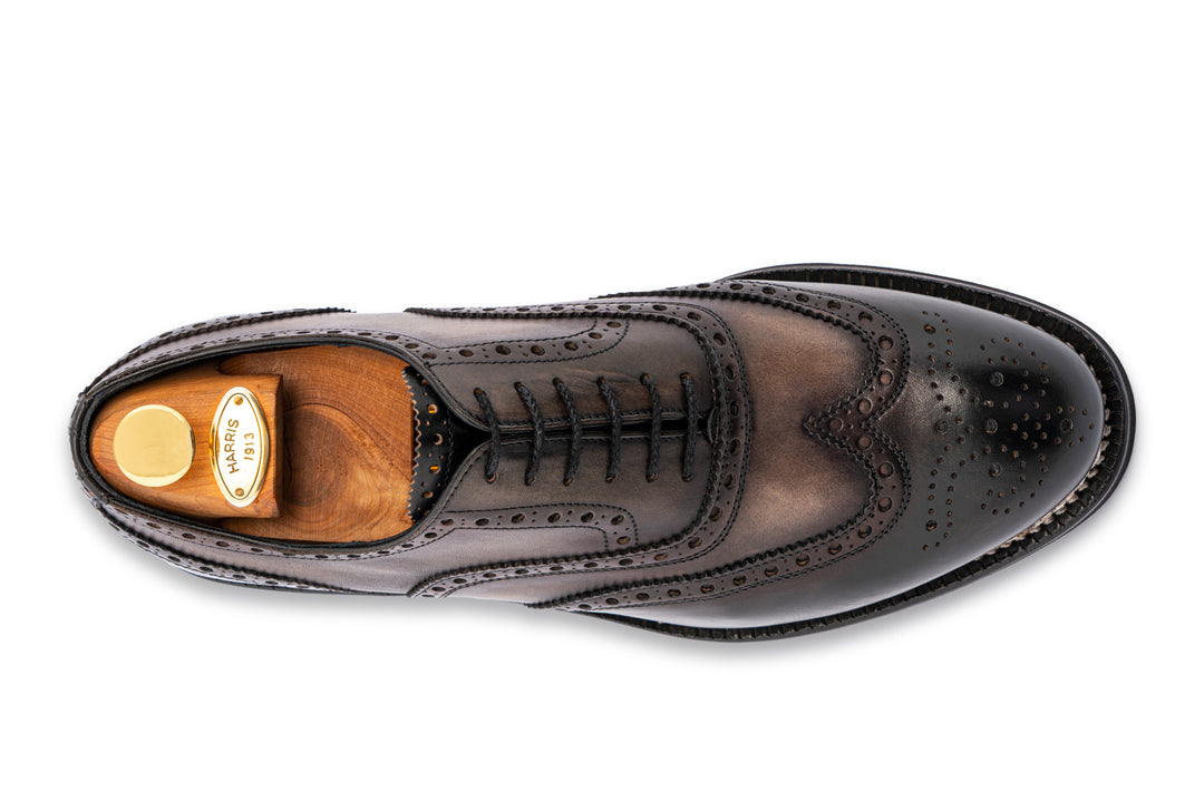 Francesina 9054 – Grigio e Nero