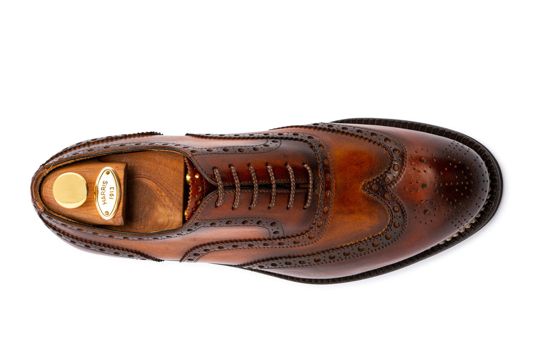 Francesina 9054 – Honig und Ebenholz