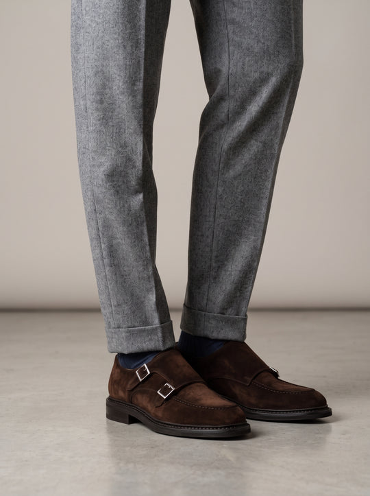 Goya Double Buckle - Brown