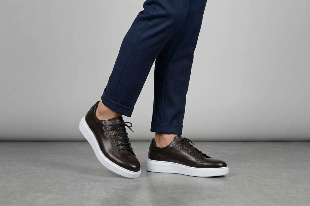 Zapatillas London – Gris y Negro