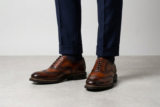 Francesina 9054 – Honig und Ebenholz