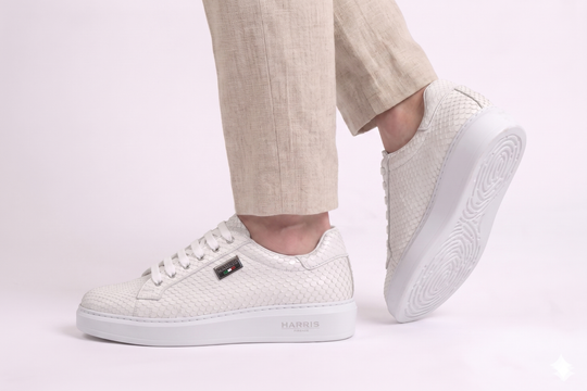 Sneakers in pitone