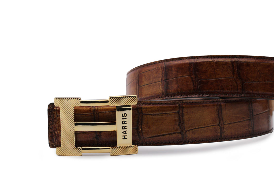 Crocodile belt