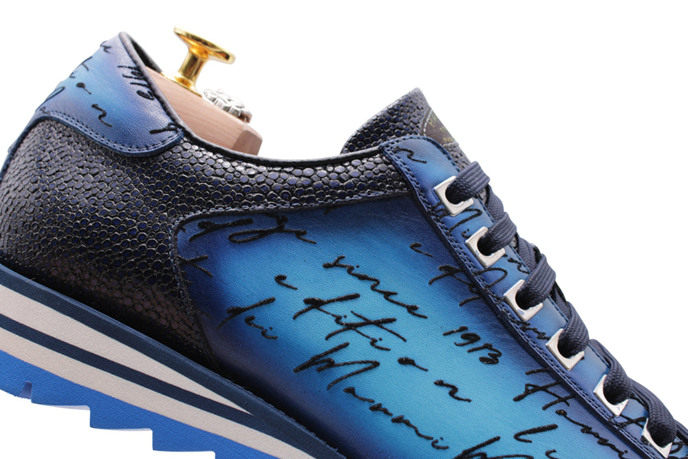 Zapatillas de zapatillas pintadas a mano