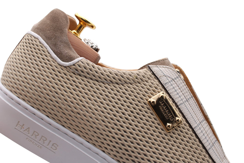 Sneakers Slipon Trapored Effect y Suede