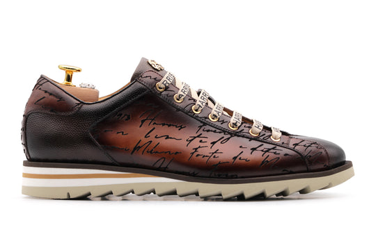 Sneakers dipinta a mano Signature