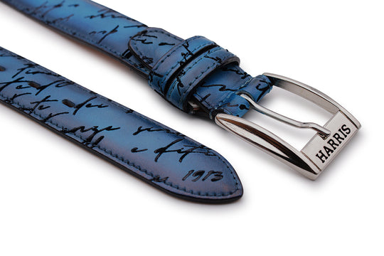 Ceinture en cuir écrivain