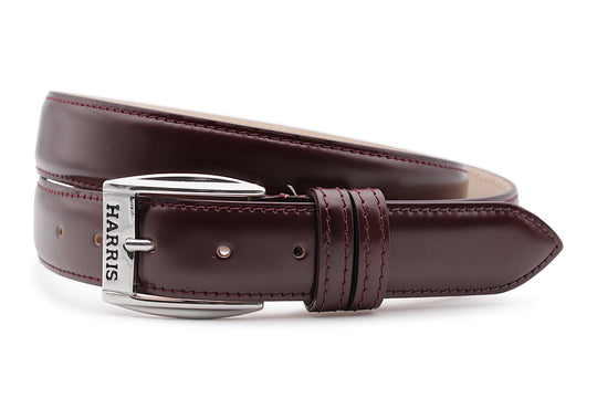 Ceinture en cuir brossé