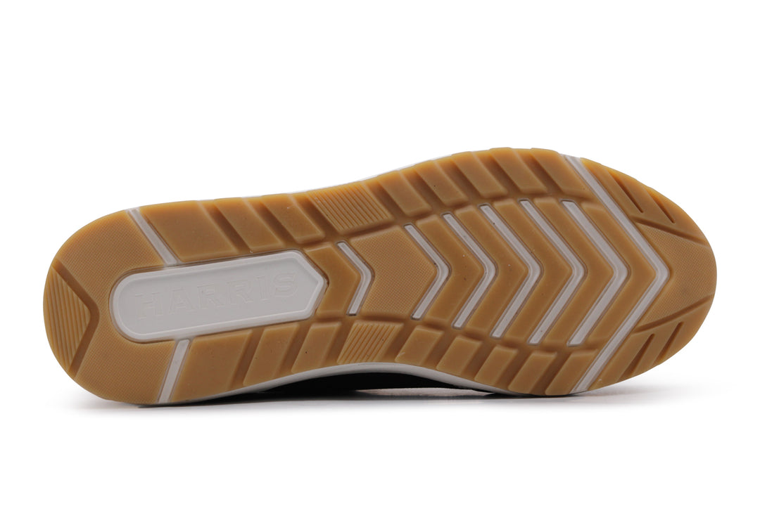 Sneakers aus Leder und Wildleder