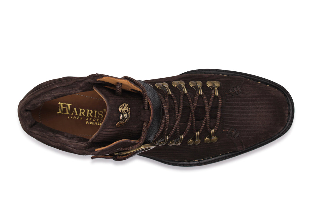 Polacchino in pelle scamosciata