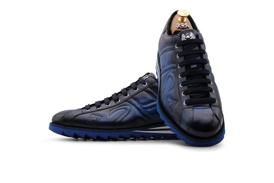 Handbemalter Ledersneaker