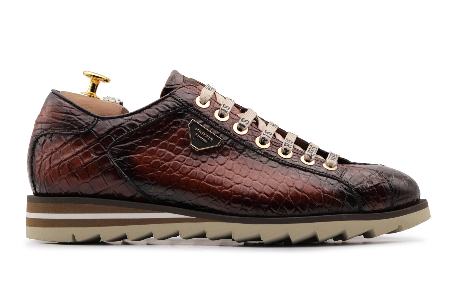 Sneakers in genuine alligator leather – Harris Shoes 1913