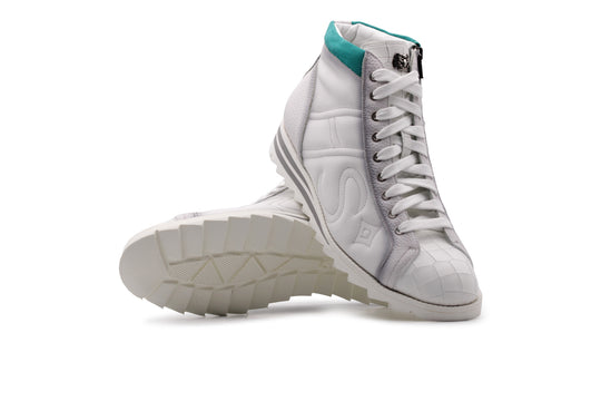 Bottine en cuir souple