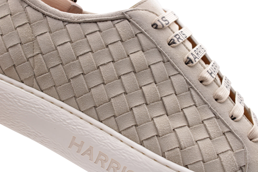 Sneakers aus gewebtem Leder