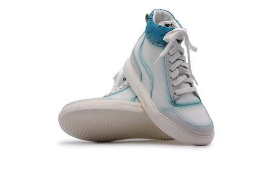 Polacchino in pelle morbida sfumata