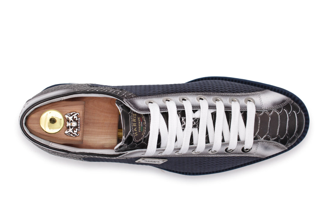 Baskets effet python et perforées