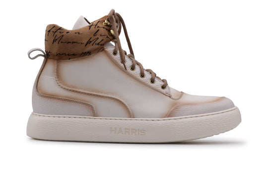 Polacchino in pelle morbida sfumata