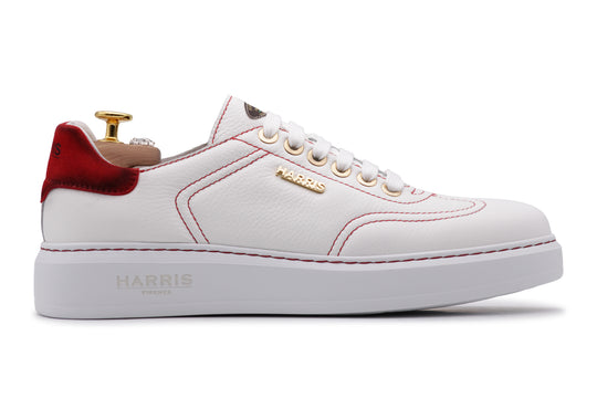 Sneakers comfort con dettagli in suede