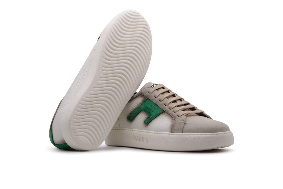 Sneakers in pelle e suede