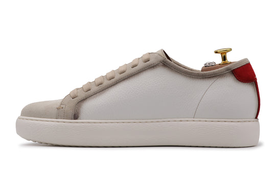 Sneakers in pelle e suede