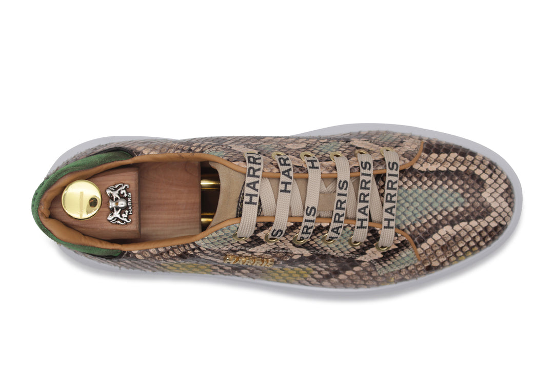 Sneakers in pitone multicolor