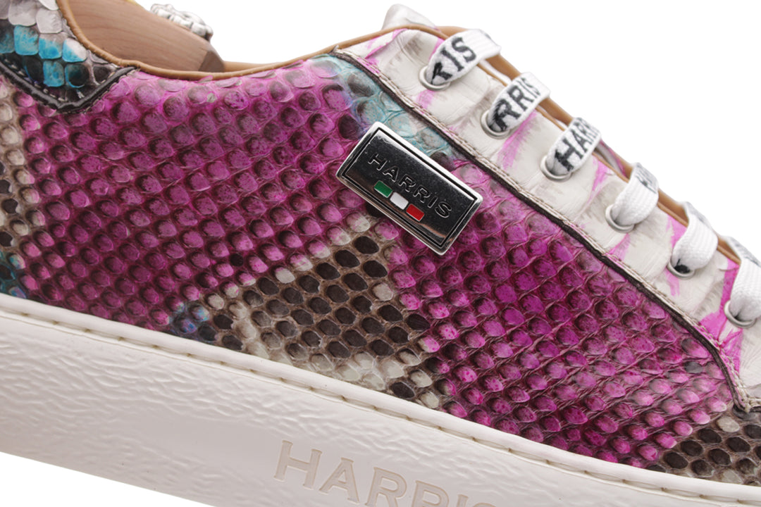 Sneakers in pitone multicolor
