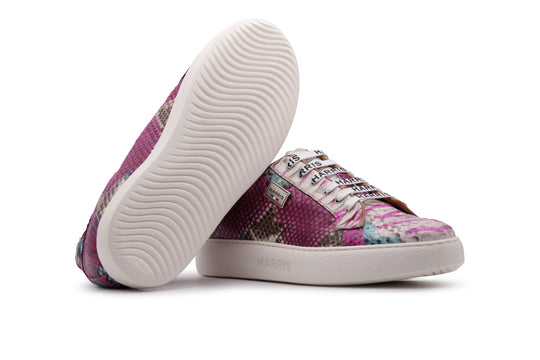 Sneakers in pitone multicolor