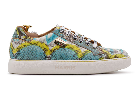 Zapatillas de pitón multicolor