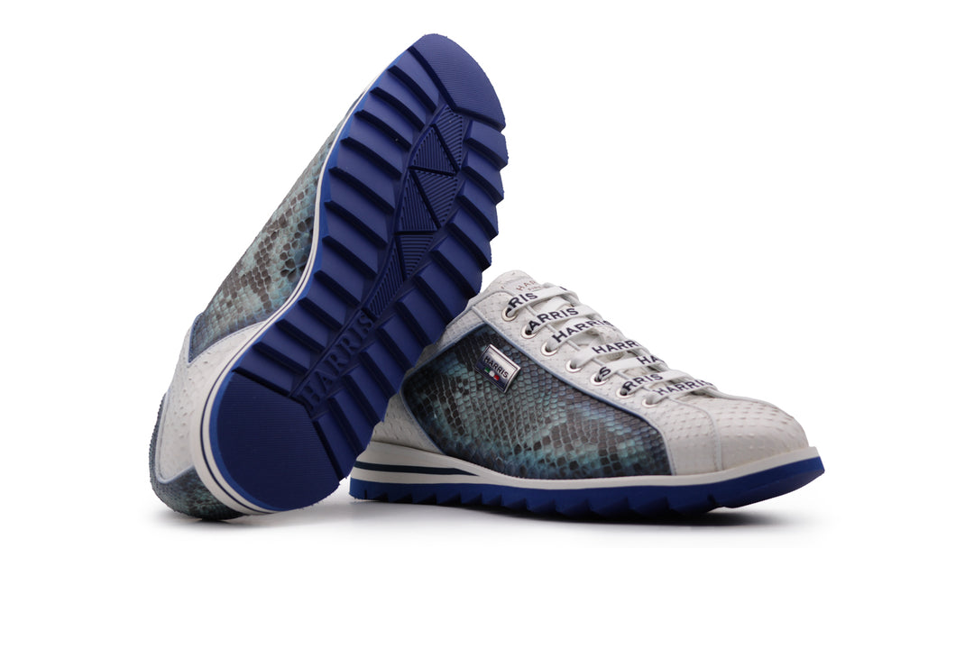 Sneakers aus Pythonleder