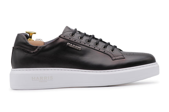 London Sneakers – Grau und Schwarz