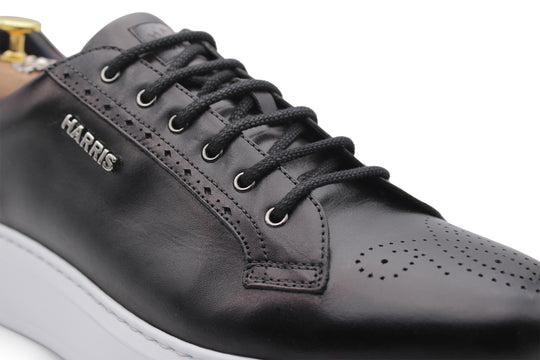 London Sneakers – Grau und Schwarz