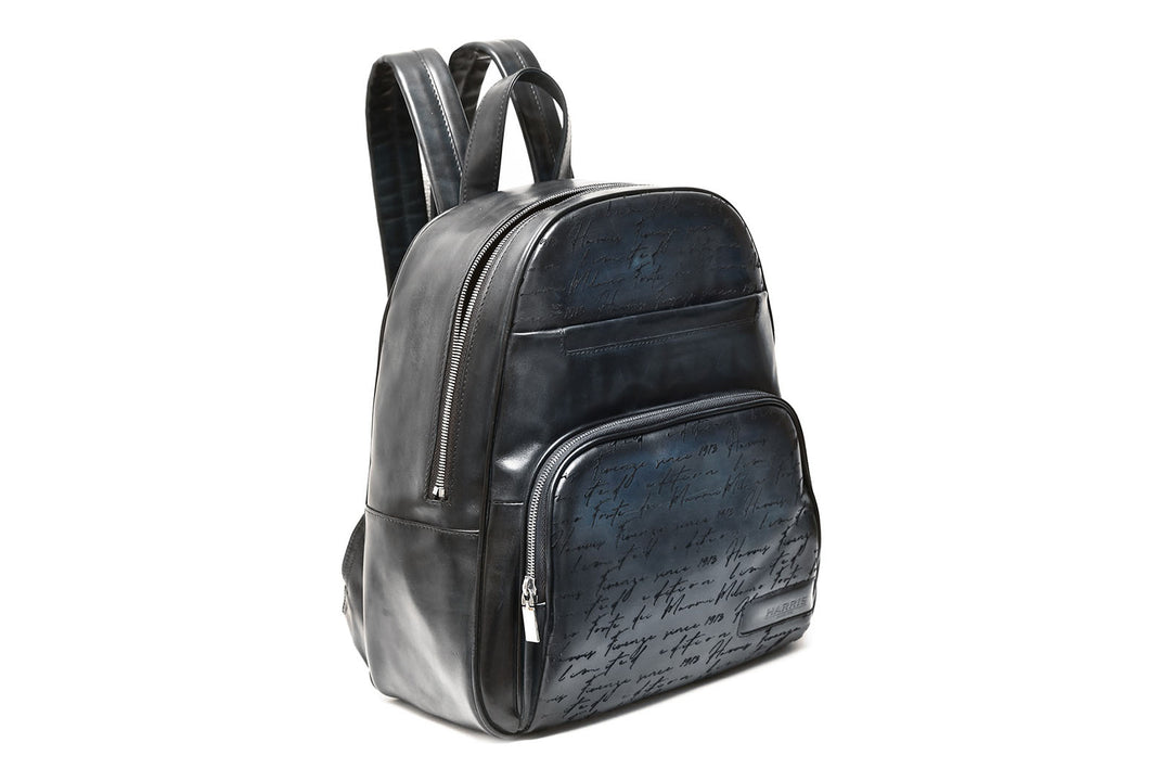 Leather backpack